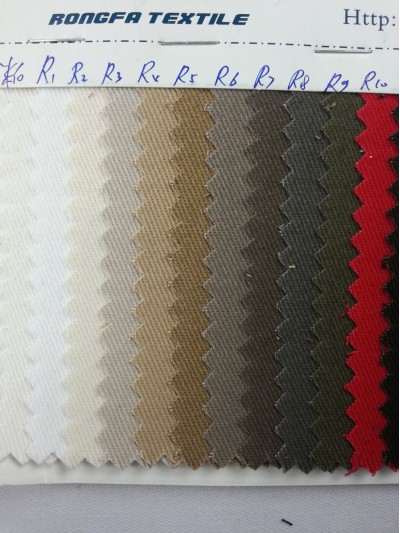 DG-RGFA  全棉加厚斜紋 磨毛 側面照